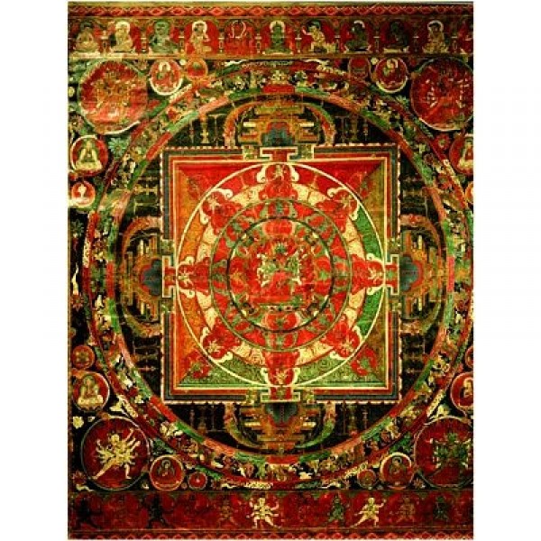 Puzzle 1500 pièces - Art tibétain : Mandala - Ricordi-26032