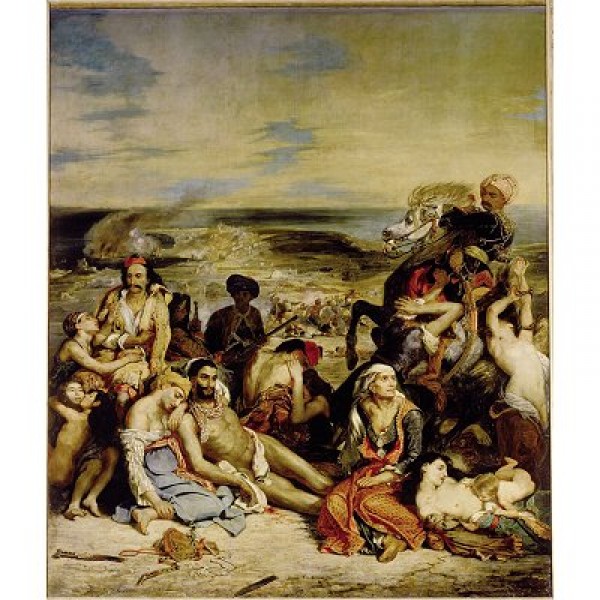 Puzzle 1500 pièces - Delacroix : Massacre à Scio - Ricordi-26011