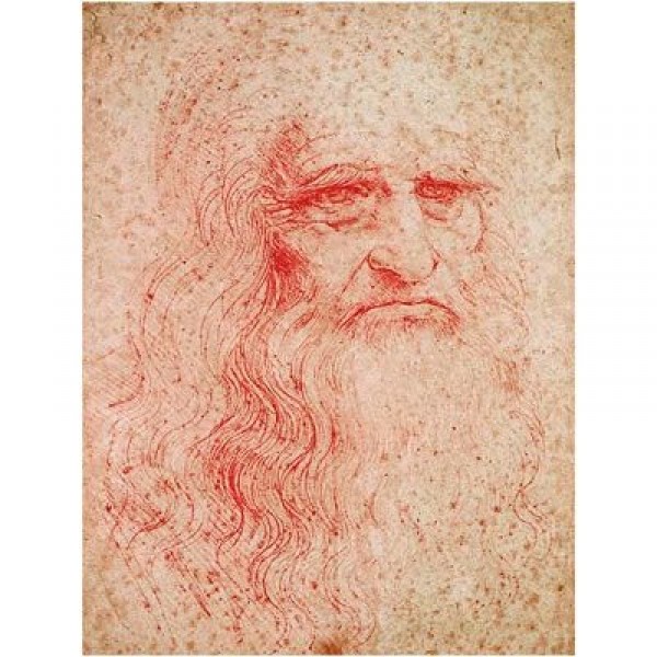 Puzzle 1500 pièces - Léonard de Vinci : Portrait - Ricordi-26051