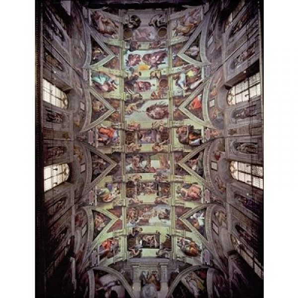 Puzzle 1500 pièces - Michel Ange : La chapelle sixtine, Vatican - Ricordi-26019