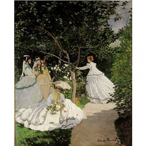 Puzzle 1500 pièces - Monet : Femmes au jardin - Ricordi-26012
