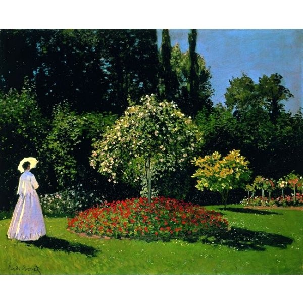 Puzzle 1500 pièces - Monet : La femme dans le jardin - Ricordi-16201