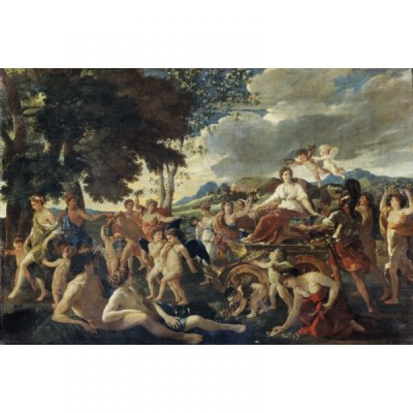 Puzzle 1500 pièces - Nicolas Poussin : Le triomphe de Flore - Ricordi-2901N26014