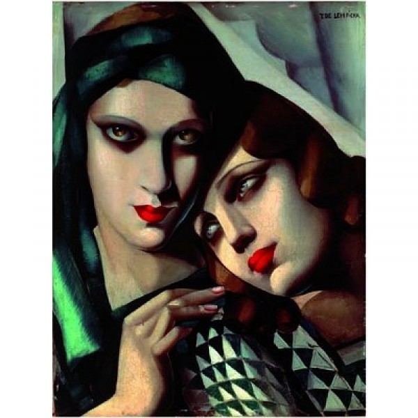 Puzzle 1500 pièces - Tamara Lempicka : Le turban vert - Ricordi-26045