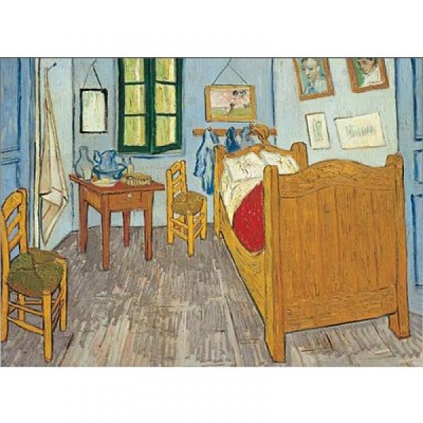 Puzzle 1500 pièces - Van Gogh : La chambre en Arles - Ricordi-16188