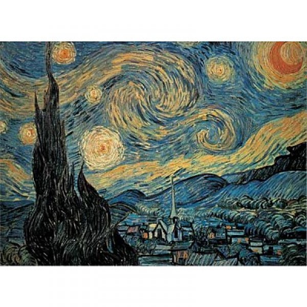 Puzzle 1500 pièces - Van Gogh : Nuit étoilée - Ricordi-15704