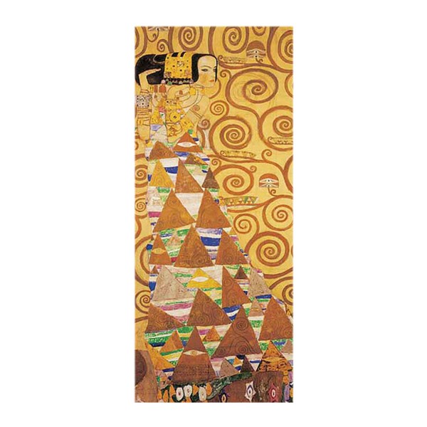 Puzzle 2000 pièces panoramique : L'attente, Gustav Klimt - Ricordi-3002N00006