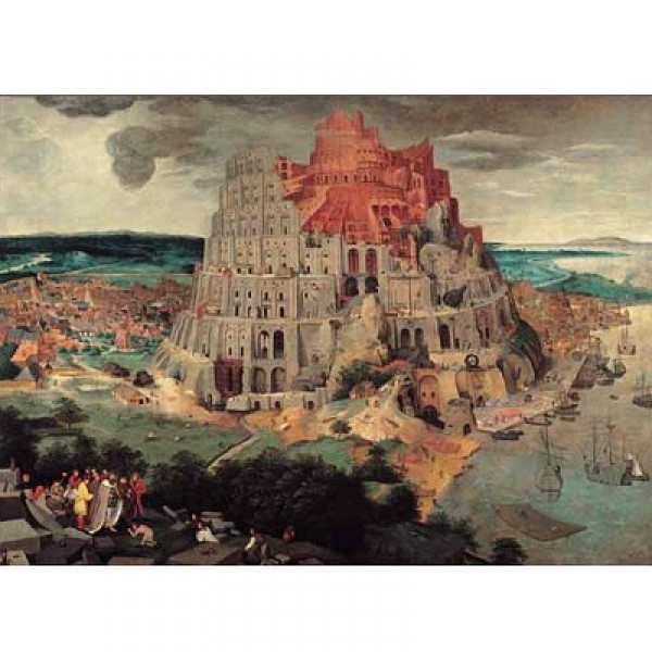 Puzzle 2000 pièces - Art - Brueghel : Tour de Babel - Ricordi-15886