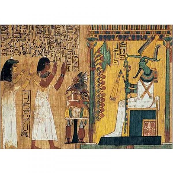 Puzzle 2000 pièces - Art égyptien : Le livre de la mort - Ricordi-27005