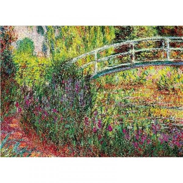 Puzzle 2000 pièces - Art - Monet : Le pont japonais - Ricordi-14747