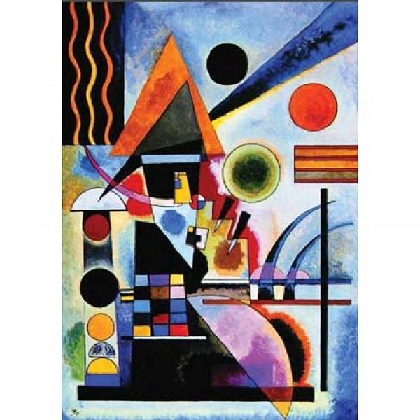 Puzzle 2000 pièces - Kandinsky : Balancement, 1925 - Ricordi-16037