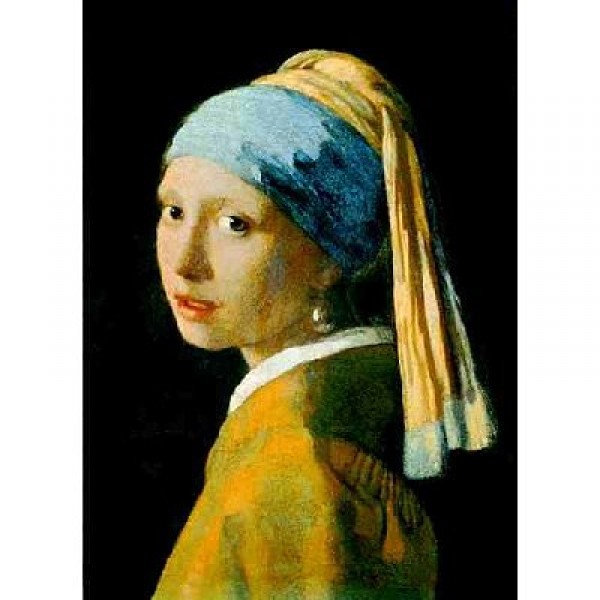 Puzzle 2000 pièces - Vermeer : La jeune fille à la perle - Ricordi-16046