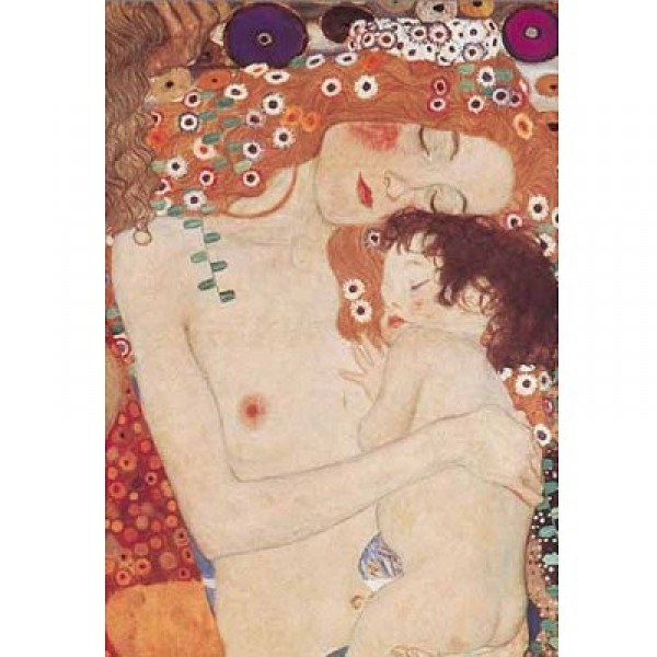 Puzzle 500 pièces - Art - Klimt : Les Trois Ages - Ricordi-09476