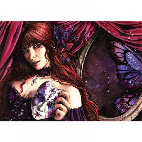 Puzzle 500 pièces - Scarlet Gothica : Mascarade - Ricordi-2701N23005