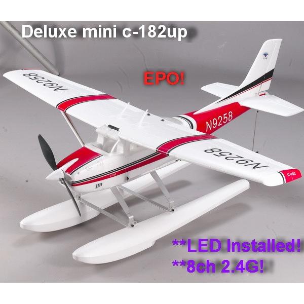 Mini Cessna 182ST + Flotteurs EPO ARF E-Domodel - EDO-7705-182UPARF