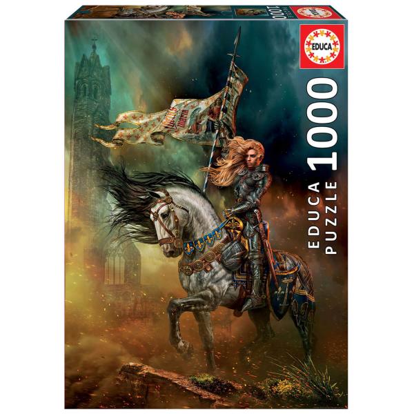Puzzle 1000 pièces : Jeanne d'Arc - Educa-19260