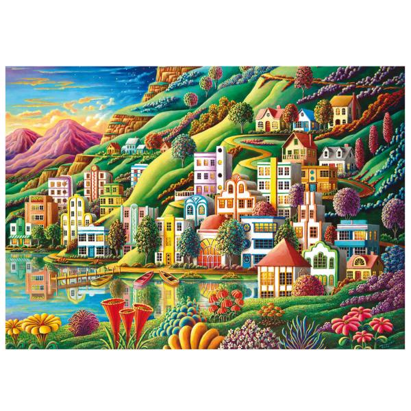 500 piece puzzle: Hidden Port - Educa-19552