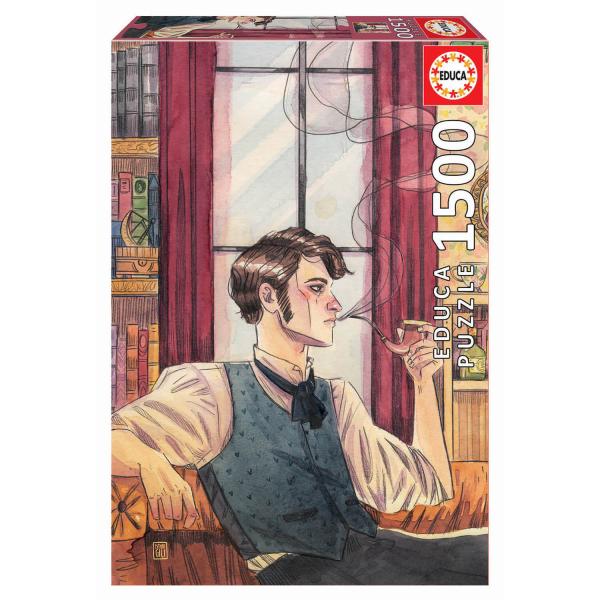 Puzzle 1500 pièces : Sherlock, Esther Gili  - Educa-19044