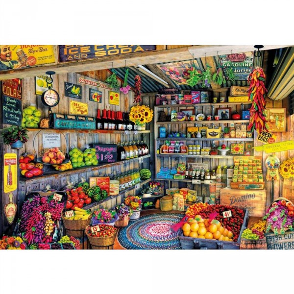 2000 Teile Puzzle: das Lebensmittelgeschäft - Educa-17128