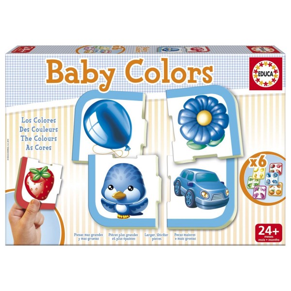 Apprendre les couleurs : Baby Colors - Educa-15861