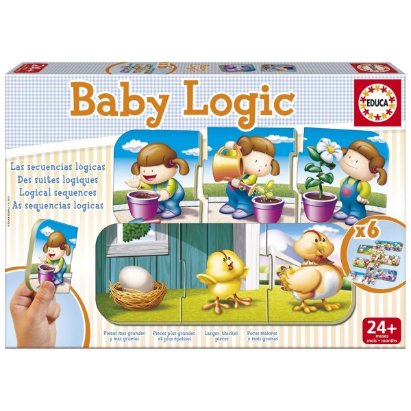 Apprendre les suites logiques : Baby logic - Educa-15860