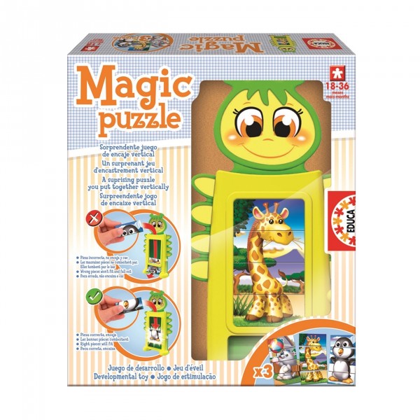 Magic Puzzle : Tower Puzzle - Educa-15499