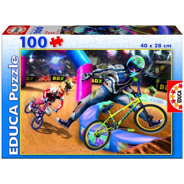 Puzzle 100 pièces - BMX - Educa-15269