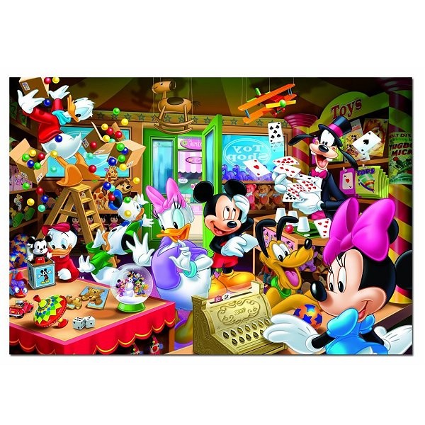 Puzzle 1000 pièces - Disney Family : Le magasin de jouets de Mickey - Educa-15191
