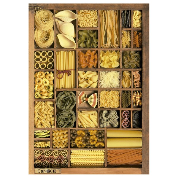 Puzzle 1000 pièces : Boîte de pâtes - Educa-16285