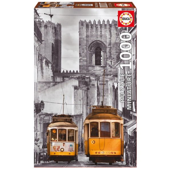 Puzzle 1000 pièces : Quartier de la Alfama, Lisbonne - Educa-16763