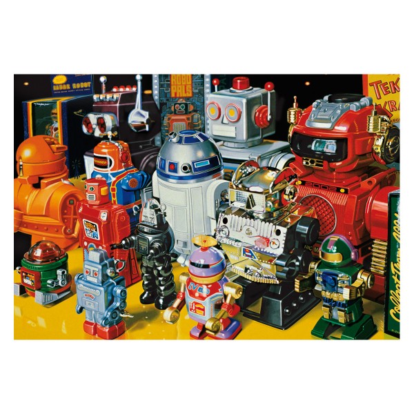 Puzzle 1000 pièces : Robots - Educa-15979
