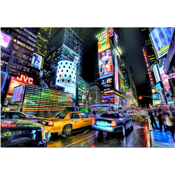 Puzzle 1000 pièces : Times Square, New York - Educa-15525