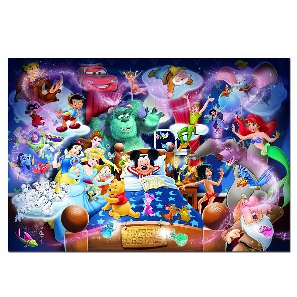 Puzzle 1000 pièces - Disney Family : Le rêve de Mickey - Educa-15190