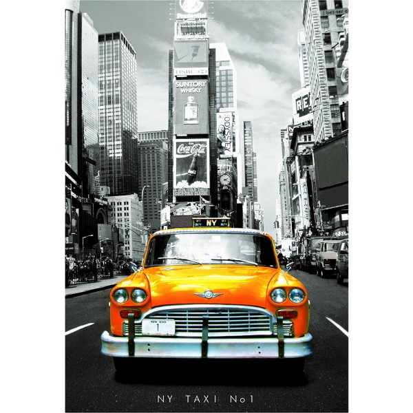 Puzzle 1000 pièces - Taxi n°1 New York - Educa-14468
