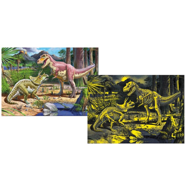 Puzzle 150 pièces : Inside Vision : Dinosaure - Educa-15897