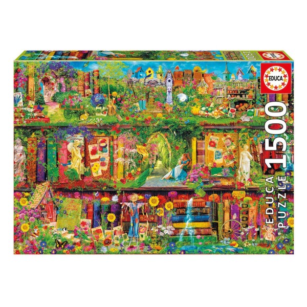 Puzzle 1500 pièces : Jardin secret - Educa-16766