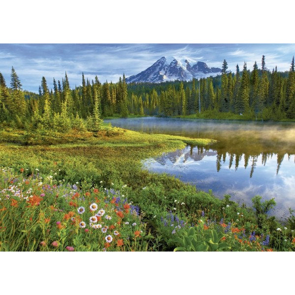 Puzzle 1500 pièces : Parc National du Mont Rainier, USA - Educa-16309