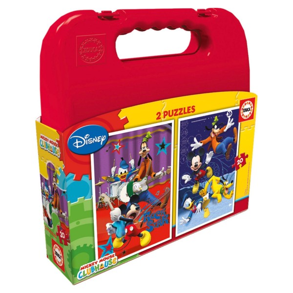 Puzzle 2 x 20 pièces : Mickey et ses amis - Educa-16510