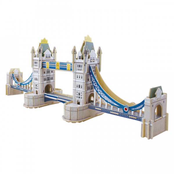 Puzzle 3D en bois : 92 pièces : Tower Bridge - Educa-16999