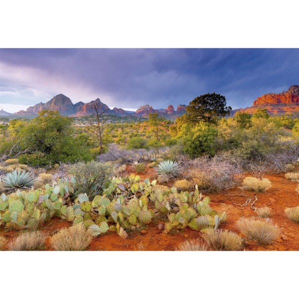 Puzzle 4000 pièces : Coucher de soleil à Red Rock, Arizona, USA - Educa-16324
