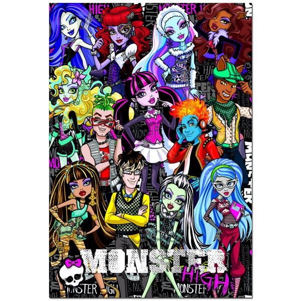 Puzzle 500 pièces : Monster High - Educa-15514
