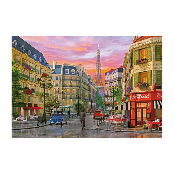Puzzle 5000 pièces : Dominique Davison : Rue à Paris - Educa-16022