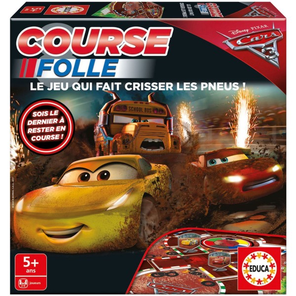 Cars 3 - Course Folle - Educa-17331
