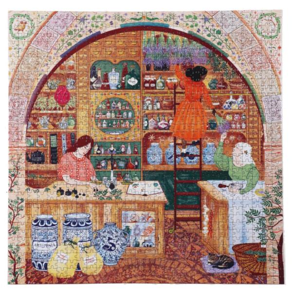 1000 pieces jigsaw puzzle : Ancient Apothecary - Eeboo-PZTAPO
