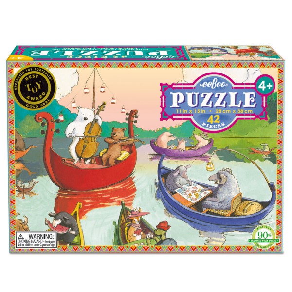 Puzzle 42 pièces : Fête sur le lac - Dam-9650435
