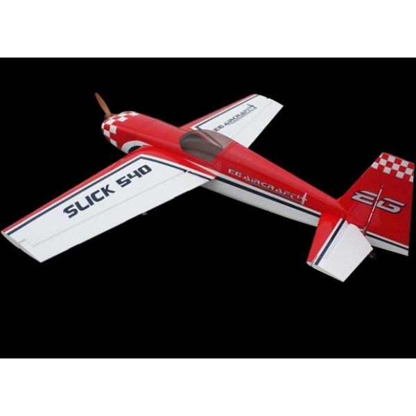 SLICK540 50CC Rouge et Balnc ARF EG Aircraft - EGA50004A