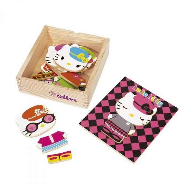 Puzzle 18 pièces : Hello Kitty : Mode - Eichhorn-100003135