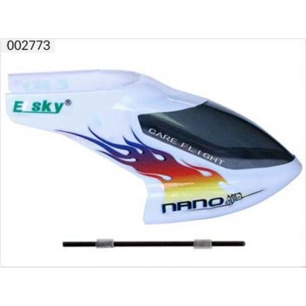 Fuselage Set B (Blanc),sharp head pour Mini Nano Esky - ESK-ESK002773