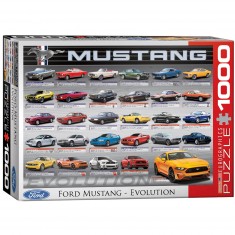 1000 pieces puzzle: Ford Mustang Evolution
