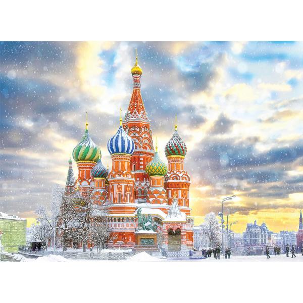 Puzzle 1000 pièces : Moscou, Russie - EuroG-6000-5643